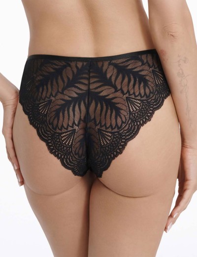 Трусы слипы Esotiq ISABELLE 41024 черный, Цвет: черный+графит, Размеры: S, изображение 2