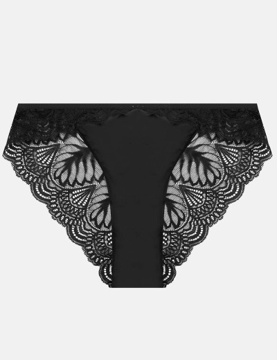 Трусы слипы Esotiq ISABELLE 41024 черный, Цвет: черный+графит, Размеры: S, изображение 5