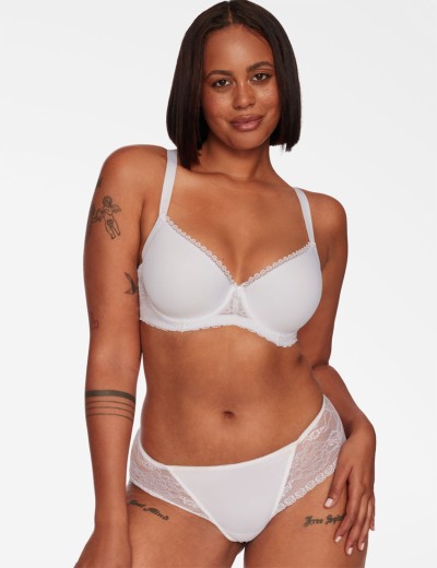 Трусы стринги Esotiq KORNWALIA 20243 белый, Цвет: белый, Размеры: L, изображение 2