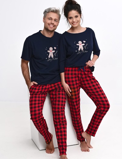 Мужская пижама Sensis MATT, Цвет: темно-синий, Размеры: M, изображение 3