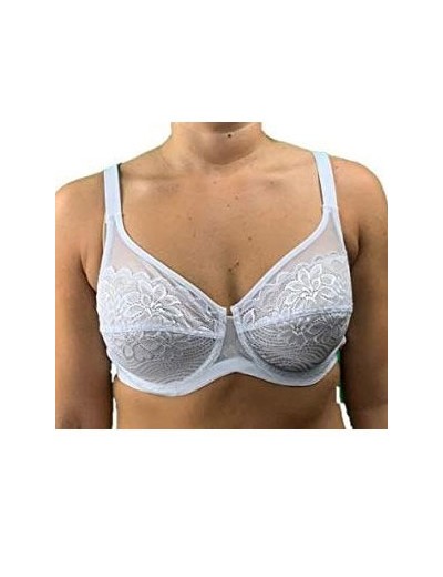 Бюстгальтер с мягкой кружевной чашкой Sollievo S4 bianco, Цвет: bianco (белый), Размеры: 75D, изображение 3