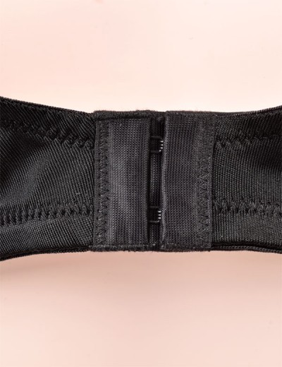 Бюстгальтер с мягкой кружевной чашкой Sollievo S4 nero, Цвет: nero (черный), Размеры: 90D, изображение 7