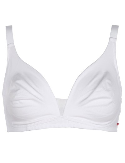 Бюстгальтер-триангул без косточек Sollievo S5 bianco, Цвет: bianco (белый), Размеры: 80C, изображение 3