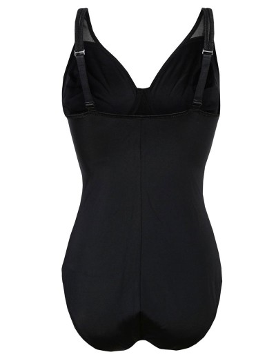 Моделирующее боди с мягкой чашкой Sollievo SARA nero, Цвет: nero (черный), Размеры: 80C, изображение 5