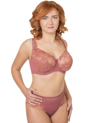 Бюстгальтер полумягкий кружевной Valmira 1109-1109/B золотая роза, Цвет: золотая роза, Размеры: 80D, изображение 6