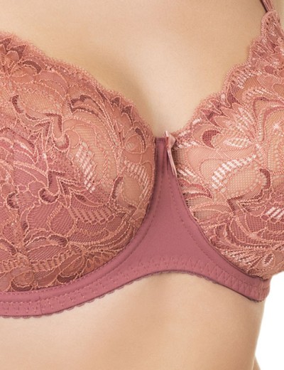 Бюстгальтер полумягкий кружевной Valmira 1109-1109/B золотая роза, Цвет: золотая роза, Размеры: 80D, изображение 5