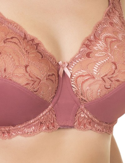 Бюстгальтер для больших размеров Valmira 1113 золотая роза, Цвет: золотая роза, Размеры: 80F, изображение 3