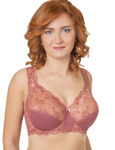 Бюстгальтер для больших размеров Valmira 1113 золотая роза, Цвет: золотая роза, Размеры: 80F, изображение 2