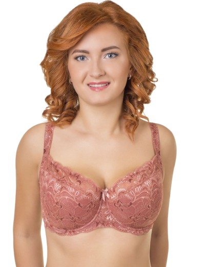 Бюстгальтер с плотной чашкой Valmira 1136 золотая роза, Цвет: золотая роза, Размеры: 80F, изображение 3