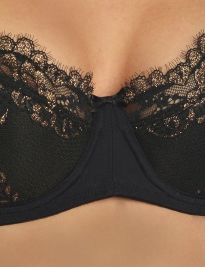 Бюстгальтер балконет Valmira 1137 черная бронза, Цвет: черная бронза, Размеры: 85C, изображение 4