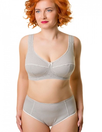 Трусики из хлопка Valmira 2929/G молочная графика, Цвет: молочная графика, Размеры: 5XL, изображение 2