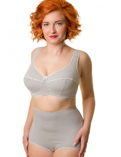 Трусы макси хлопковые Valmira 2930/G молочная графика, Цвет: молочная графика, Размеры: M, изображение 4