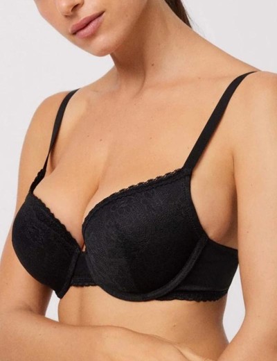 Бюстгальтер пуш-ап Ysabel Mora 10125 SPECIAL YOU черный, Цвет: черный, Размеры: 85B, изображение 3