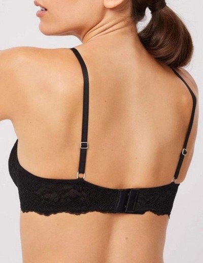 Поддерживающий бюстгальтер Ysabel Mora 10134 BASIC LACE черный, Цвет: черный, Размеры: 85B, изображение 2