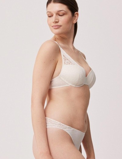 Трусы бразилиана Ysabel Mora 10527 LINGERIE экрю, Цвет: экрю, Размеры: S, изображение 3