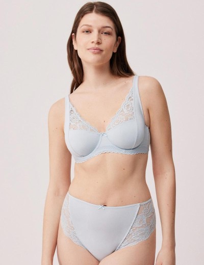 Бюстгальтер с мягкой чашкой Ysabel Mora 10535 LINGERIE голубой, Цвет: голубой, Размеры: 80D, изображение 4