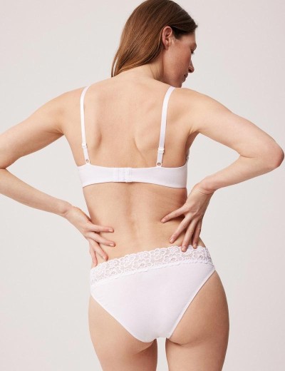 Хлопковые трусы слип-мини Ysabel Mora 10554 LINGERIE белый, Цвет: белый, Размеры: M, изображение 2