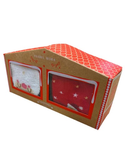 Носки мужские 2 пары Ysabel Mora 22893 темно-синий + красный, Цвет: темно-синий + красны, Размеры: 41/46, изображение 5