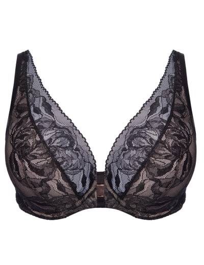 Кружевной бюстгальтер на косточках Alles FROZEN M Bralette black, Цвет: черный, Размеры: 70D, изображение 9