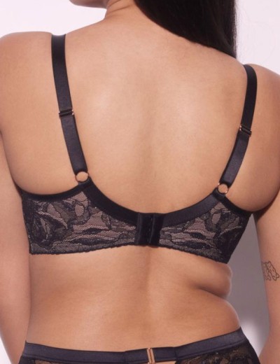 Бюстгальтер полупоролон Alles FROZEN PU black, Цвет: черный, Размеры: 65I, изображение 2