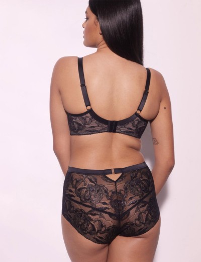 Трусы высокие женские Alles FROZEN classic black, Цвет: черный, Размеры: S, изображение 4