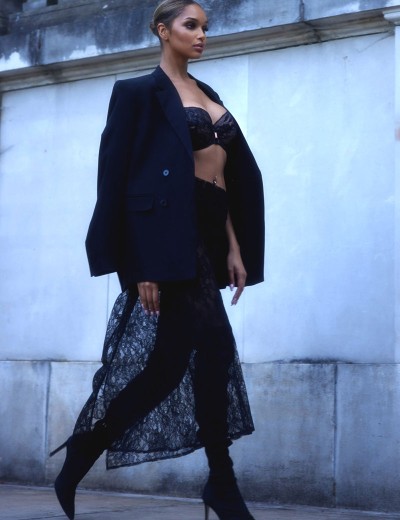 Бюстгальтер балконет пуш-ап Alles FROZEN 01 P-UP black, Цвет: черный, Размеры: 65G, изображение 7