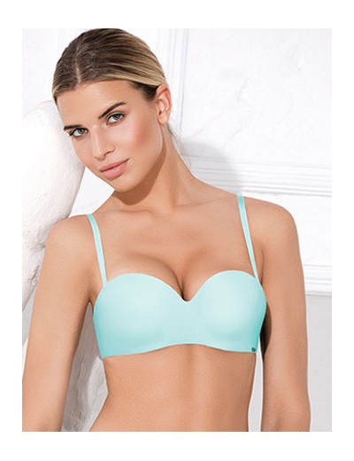 Бюстгальтер анжелика пуш-ап Amelie MILLA 2017 вода new, Цвет: вода, Размеры: 90B, изображение 4