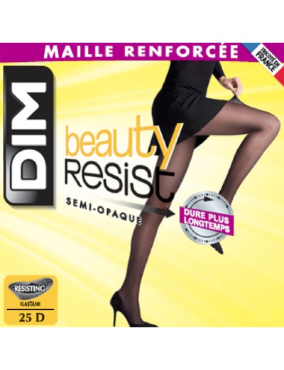 Прочные полупрозрачные колготки Dim 07F8 BEAUTY RESIST 25 den черный, Цвет: черный, Размеры: 2, изображение 2 Прочные полупрозрачные колготки Dim 07F8 BEAUTY RESIST 25 den черный, Цвет: черный, Размеры: 2, изображение 2