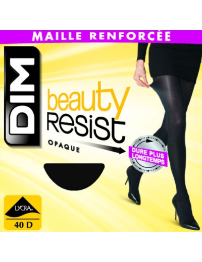 Колготки повышенной прочности Dim 00FX BEAUTY RESIST 40 den черный, Цвет: черный, Размеры: 3, изображение 2 Колготки повышенной прочности Dim 00FX BEAUTY RESIST 40 den черный, Цвет: черный, Размеры: 3, изображение 2