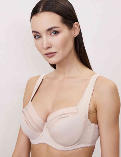 Бюстгальтер полумягкий Elli 9092 серебристый пион, Цвет: серебристый пион, Размеры: 90E, изображение 3