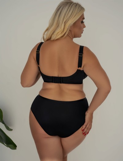 Трусы высокие Kris Line CASUAL high waist, Цвет: черный, Размеры: L, изображение 4