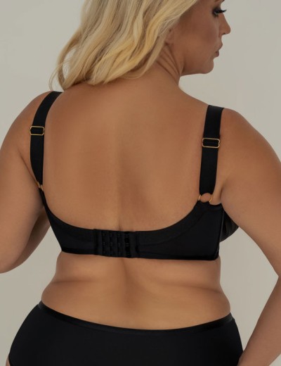 Бюстгальтер с мягкой чашкой Kris Line CASUAL soft lace, Цвет: черный, Размеры: 65DD, изображение 2