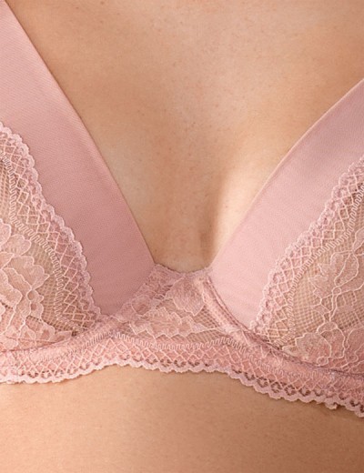 Мягкий бюстгальтер с поддержкой Mioocchi MALENA 8117 rosa, Цвет: rosa (розовый), Размеры: 90B, изображение 6