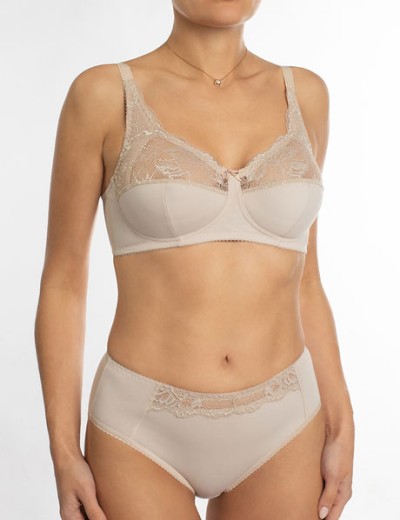 Хлопковый бюстгальтер без косточек Valmira 1201/C золотистый пион, Цвет: золотистый пион, Размеры: 90B, изображение 3