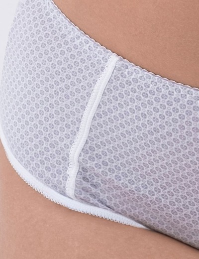 Трусики из хлопка Valmira 2929/G жемчужно-серый, Цвет: жемчужно-серый, Размеры: M, изображение 3