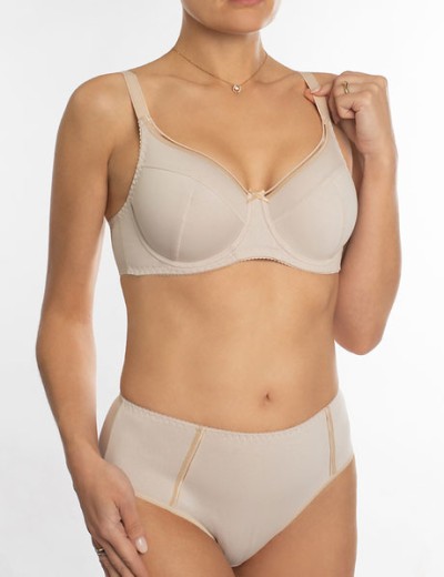 Натуральный бюстгальтер Valmira 1203/C золотистый пион, Цвет: золотистый пион, Размеры: 80E, изображение 3