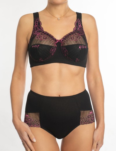 Хлопковый бюстгальтер без косточек Valmira 1205/C ночная азалия, Цвет: ночная азалия, Размеры: 85C, изображение 7