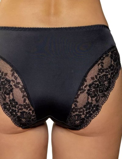 Трусы слипы миди Albina L NEW GRACE 211 черный, Цвет: черный, Размеры: L, изображение 2