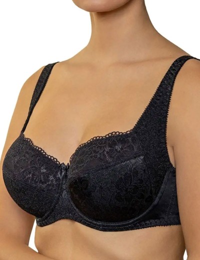 Бюстгальтер полумягкий Albina L NEW GRACE 8090 черный, Цвет: черный, Размеры: 100D, изображение 3