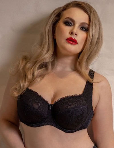 Бюстгальтер полумягкий Albina L NEW GRACE 8090 черный, Цвет: черный, Размеры: 100D, изображение 4