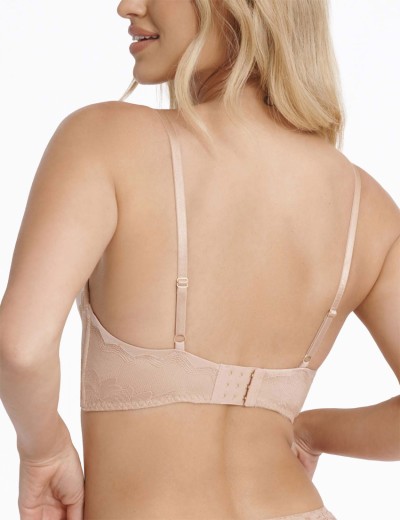 Бюстгальтер планж без косточек Esotiq INNA 40882 бежевый, Цвет: бежевый, Размеры: 75D, изображение 2