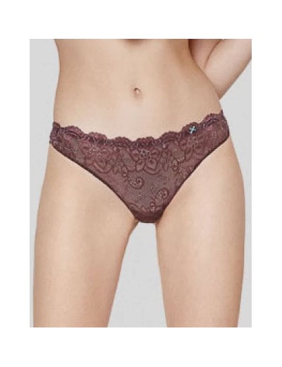 Кружевные трусики бразилиана Infiore RUMBA 887 bordeaux, Цвет: bordeaux (бордовый), Размеры: S, изображение 2