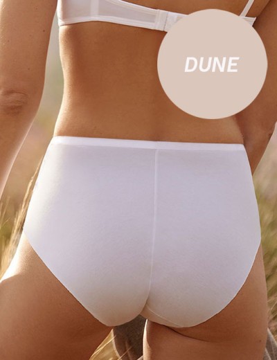 Завышенные хлопковые трусы Janira SKIN COTTON 1030806 dune, Цвет: dune (песочный), Размеры: XL, изображение 2
