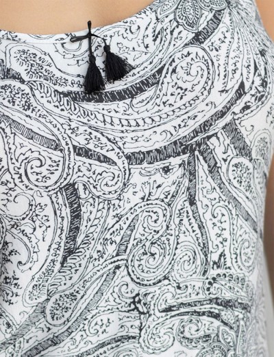 Сорочка трикотажная Mia-Amore LUCIA 1910, Цвет: молочный+узор, Размеры: S, изображение 4