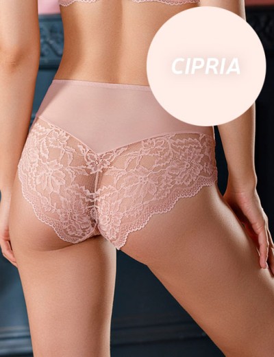 Слипы с завышенной посадкой Mioocchi MALENA 8217 cipria, Цвет: cipria (пудровый), Размеры: 2XL, изображение 3