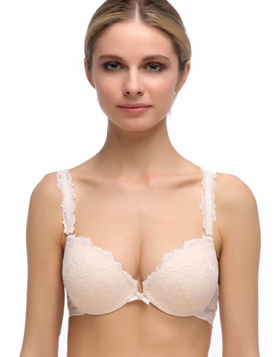 Бюстгальтер гелевый пуш-ап Mioocchi VIVIAN 7580 cipria, Цвет: cipria (пудровый), Размеры: 85B, изображение 3