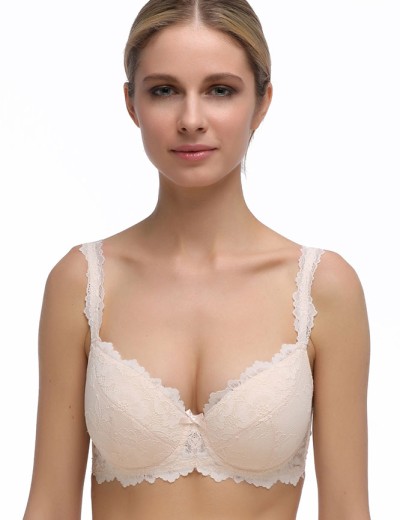 Бюстгальтер балконет Mioocchi VIVIAN 7587 cipria, Цвет: cipria (пудровый), Размеры: 80D, изображение 3