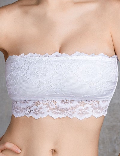 Кружевной топ бандо Mioocchi VIVIAN 7590 bianco, Цвет: bianco (белый), Размеры: XS, изображение 6