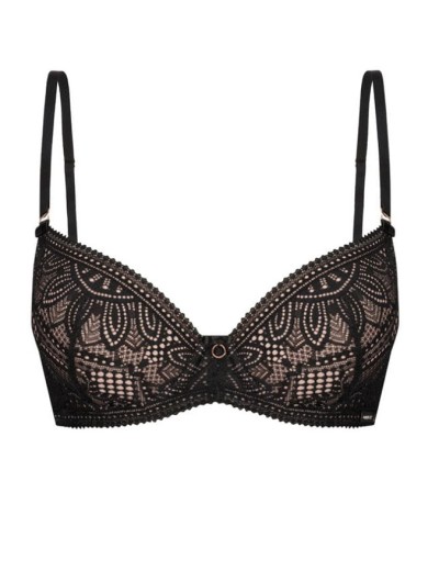 Формованный бюстгальтер пуш-ап Mefemi DESIRE P-UP черный, Цвет: черный, Размеры: 70D, изображение 6