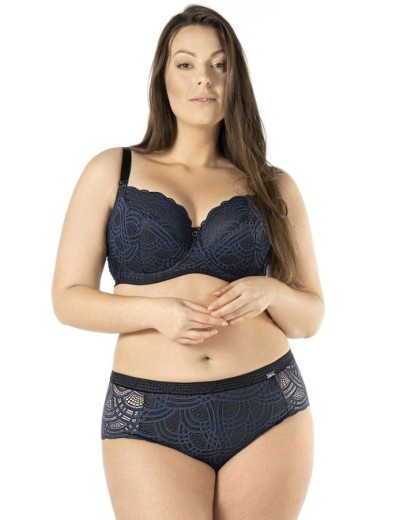 Бюстгальтер полумягкий Mefemi DEBORA PU индиго, Цвет: индиго, Размеры: 70I, изображение 2